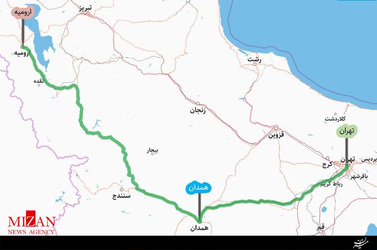 تهران به ارومیه تهران به ارومیه