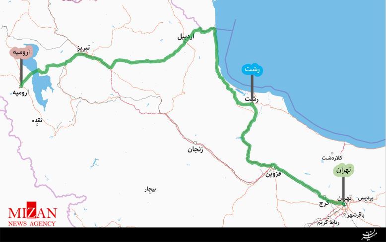 تهران به ارومیه تهران به ارومیه