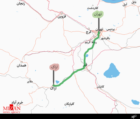 تهران به اراک تهران به اراک