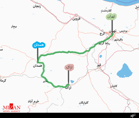 تهران به اراک تهران به اراک