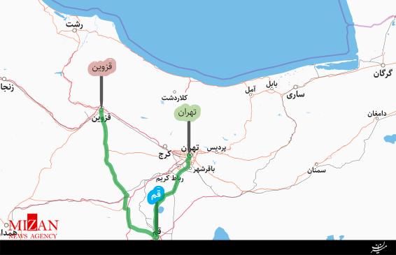 تهران به قزوین تهران به قزوین