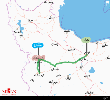 تهران - کرمانشاه تهران - کرمانشاه