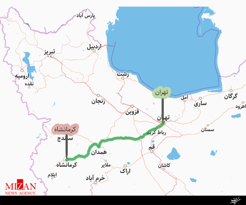 تهران - کرمانشاه تهران - کرمانشاه