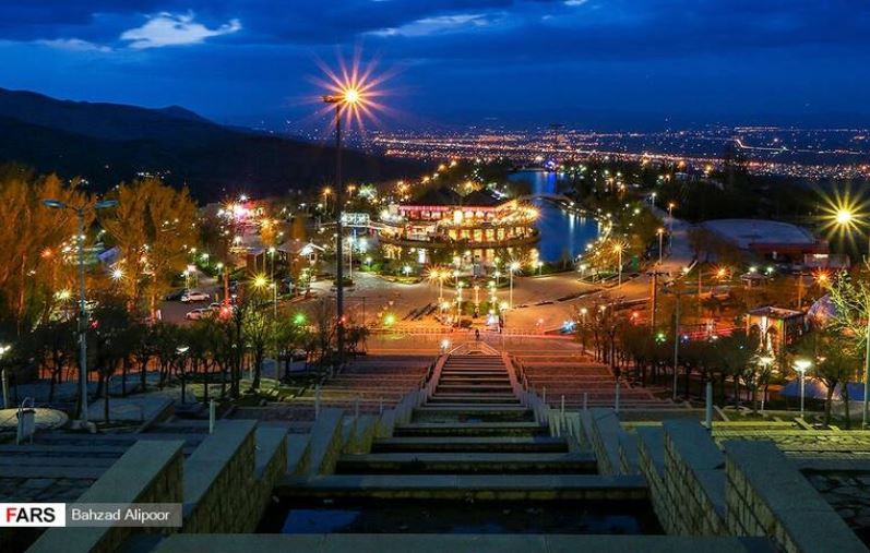تصاویری زیبا از شبهای همدان تصاویری زیبا از شبهای همدان