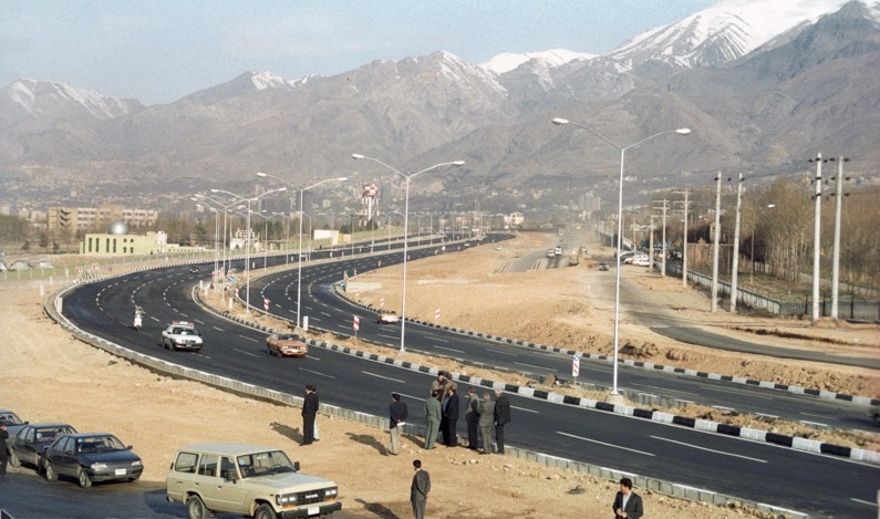 اسفند ۱۳۷۳ افتتاح بزرگراه شهید بابایی+ تصاویر