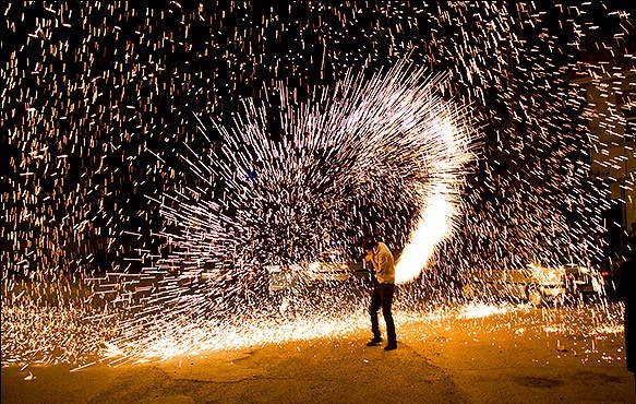 نه مجازی به «چهارشنبه سوزی» الگوسازی برای دنیای واقعی