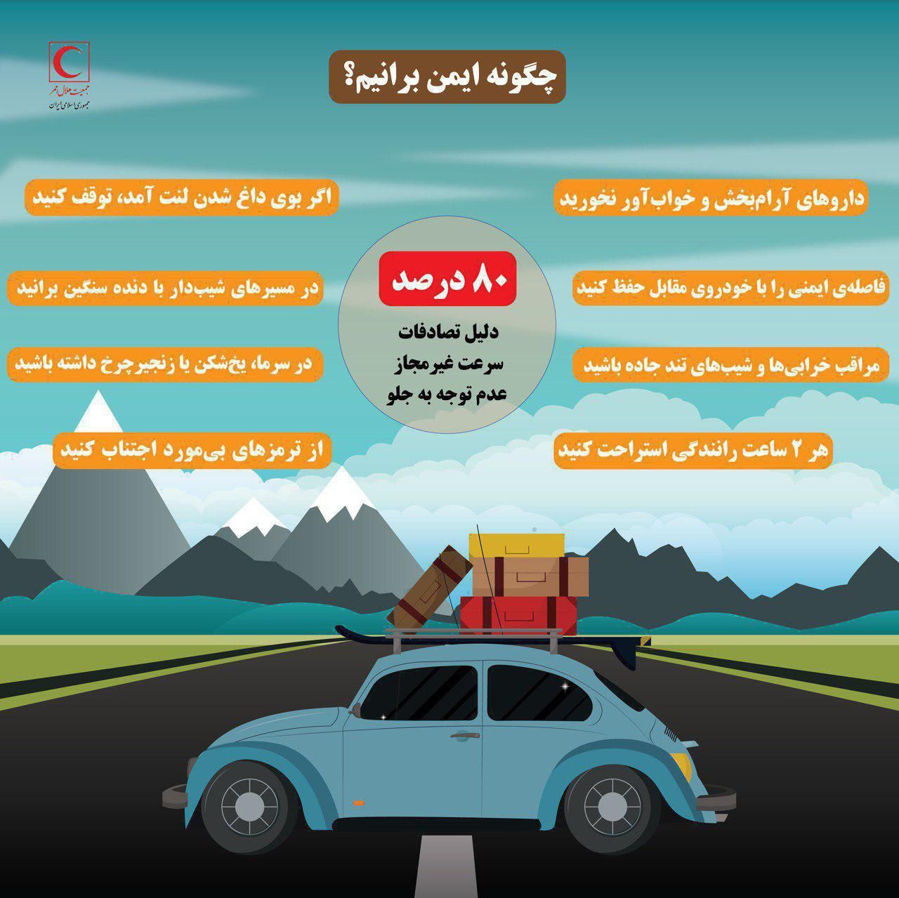 چگونه در مسافرت نوروزی ایمن برانیم؟