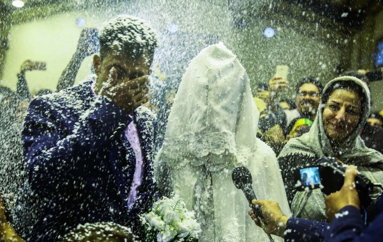عروسی سیل زدگان آق قلا+ تصاویر عروسی سیل زدگان آق قلا+ تصاویر