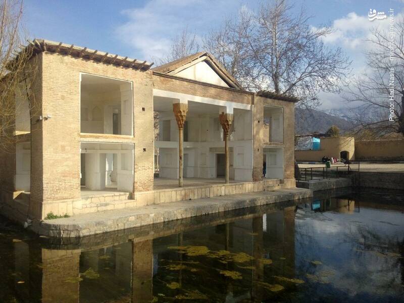 عمارت زیبای چشمه علی دامغان +عکس