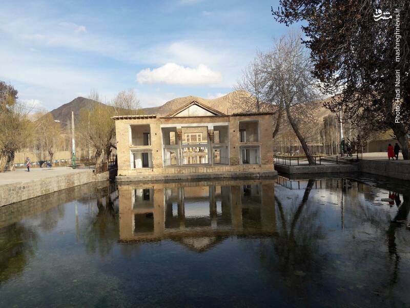 عمارت زیبای چشمه علی دامغان +عکس