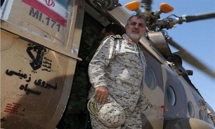 اعزام بالگرد‌ها و امکانات نیروی زمینی سپاه به مناطق سیل زده لرستان