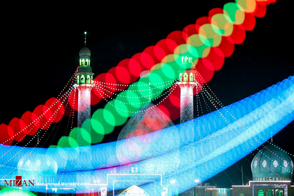آیین افتتاحیه جشن‌های دهه مهدویت در مسجد مقدس جمکران