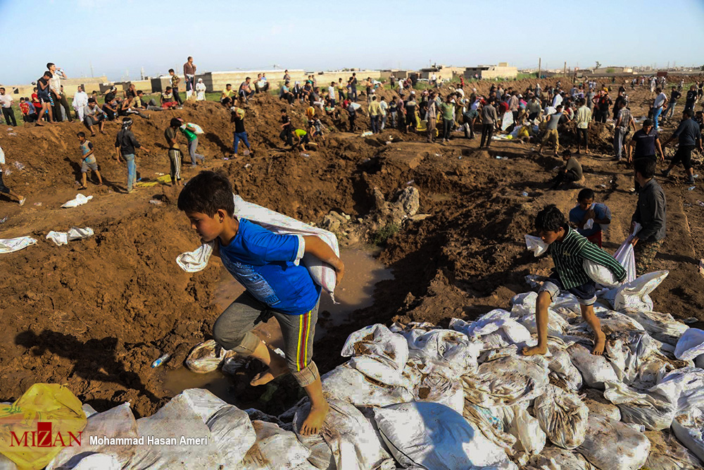 مشق مقاومت؛ این بار نوجوانان مناطق سیلزده + تصاویر مشق مقاومت؛ این بار نوجوانان مناطق سیلزده + تصاویر
