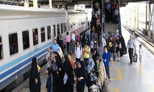 جابه‌جایی بیش از ۲ میلیون نفر مسافر با قطار در سفر‌های نوروزی