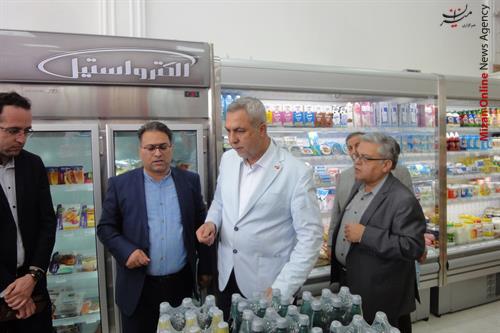 بازدید از فعالیتهای نمایندگی استان آذربایجان غربی و افتتاح فروشگاه زنجیرهای حامی