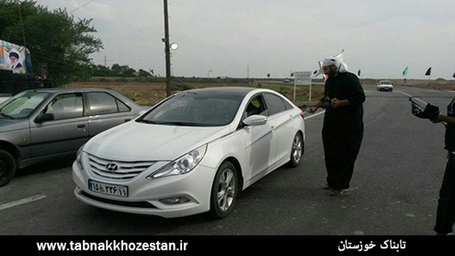 دریای محبت خوزستانی ها به زائران پیاده کربلا +عکس