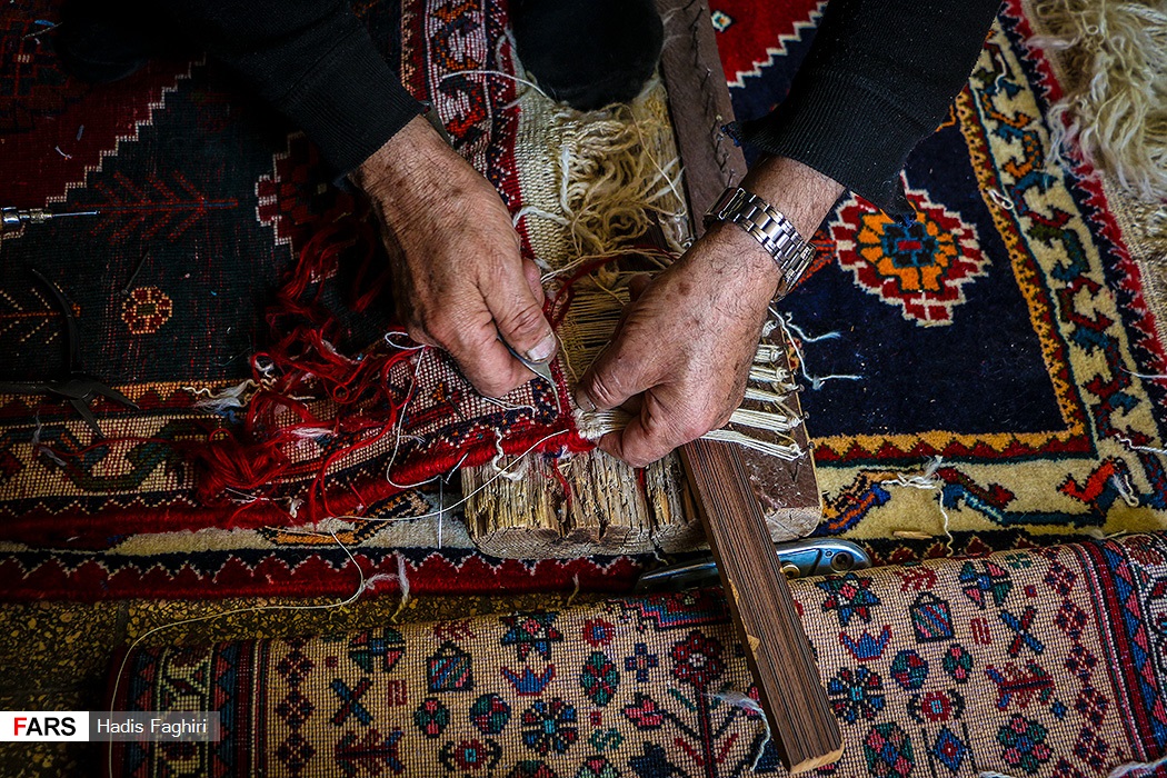 رج‌هایی که با رنج بافته می‌شوند +تصاویر