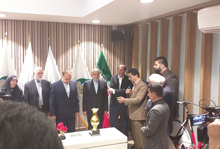 حضور ورزشکاران و مسئولان ورزش کشور در موزه ملی ورزش + عکس