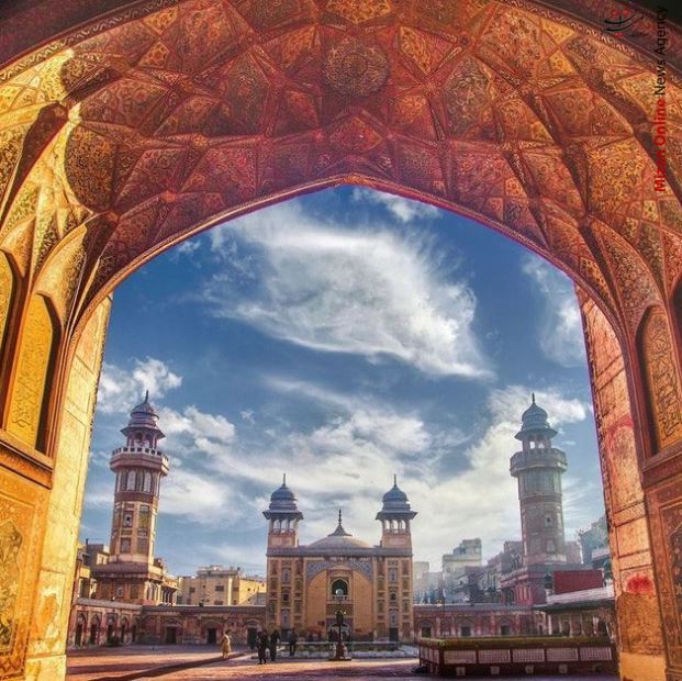 تصویری از مسجد وزیرخان لاهور تصویری از مسجد وزیرخان لاهور