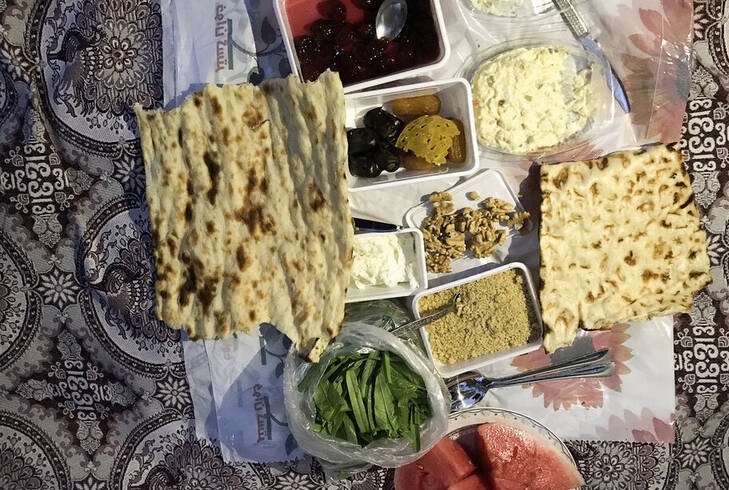 عکس/ «افطاری ساده»