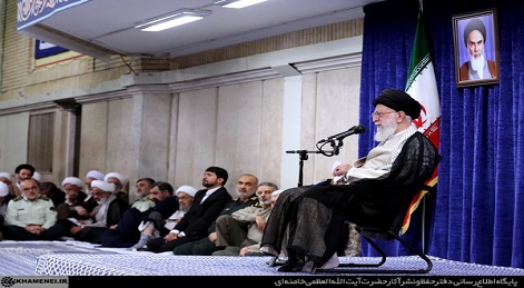 دیدار مسئولان نظام با رهبر انقلاب