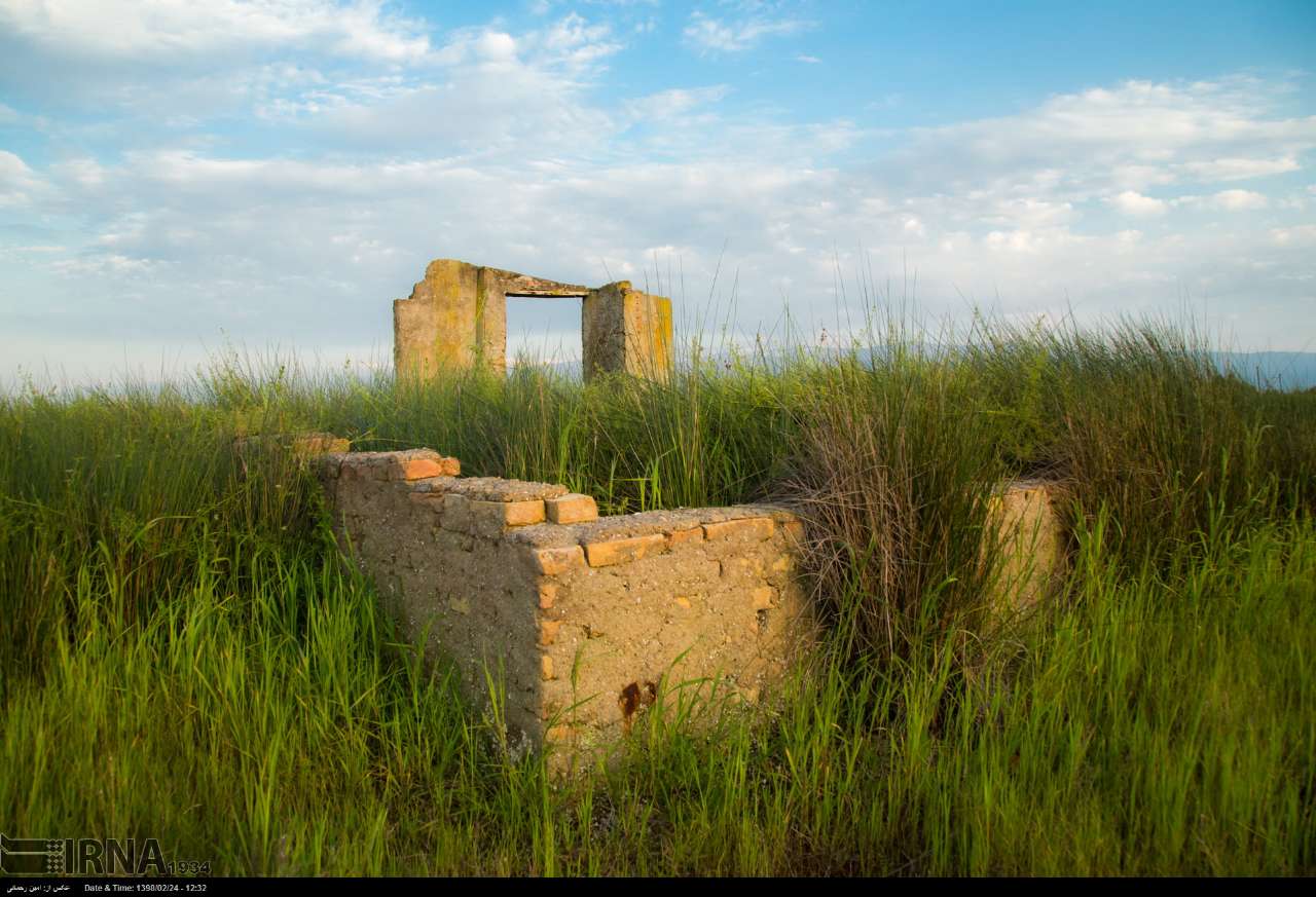 تصاویری از جزیره‌ای متروکه در گلستان
