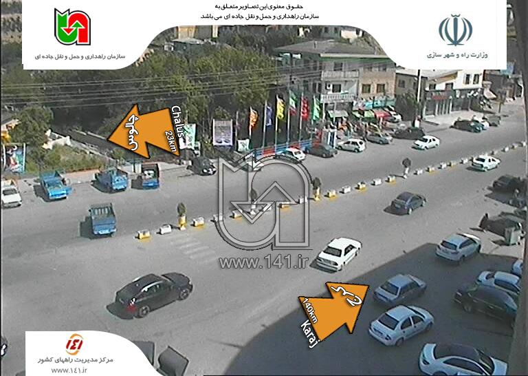 مسافران در راه بازگشت/ ترافیک در جاده چالوس مسافران در راه بازگشت/ ترافیک در جاده چالوس