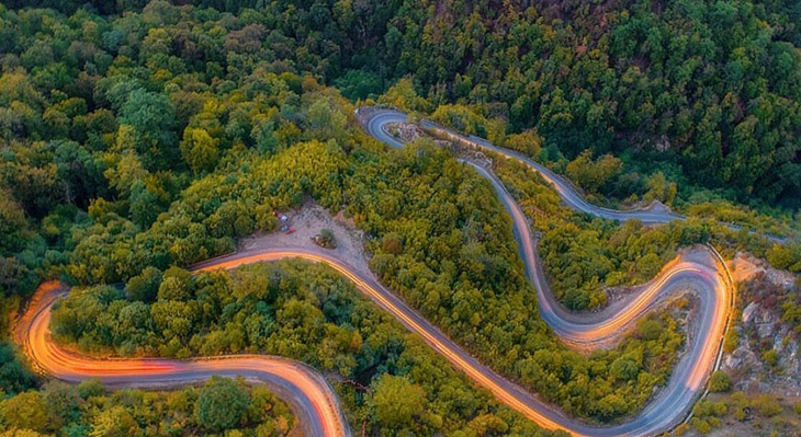 جاده‌ای بینظیر در گلستان