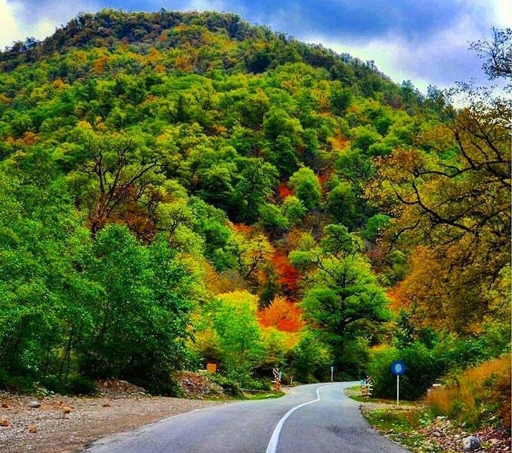 جاده‌ای بینظیر در گلستان