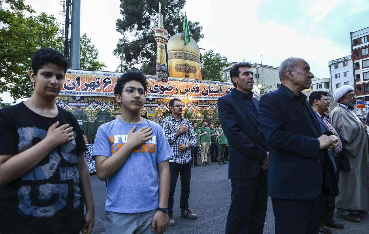 سفره افطار افطاری در میدان فرهنگ