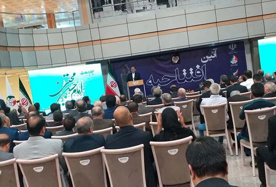 حاشیه‌های افتتاحیه فاز اول موزه ملی ورزش/ از حضور جهانگیری تا درخواست جالب سلطانی‌فر از حاضران+ عکس