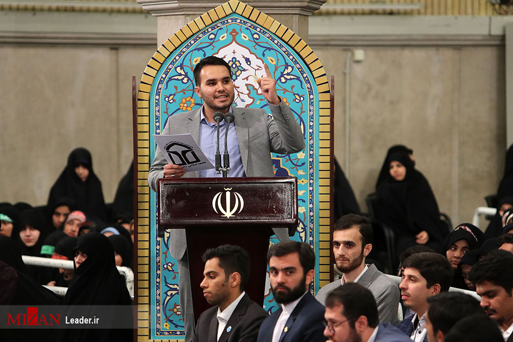 انتظار شیرین در خیابان فلسطین/ حرف زور دانشجویان به رهبر انقلاب!