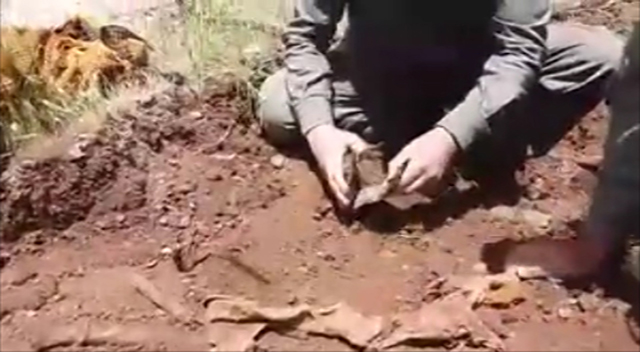 کشف پیکر مطهر شهید دفاع مقدس همزمان با نخستین شب قدر