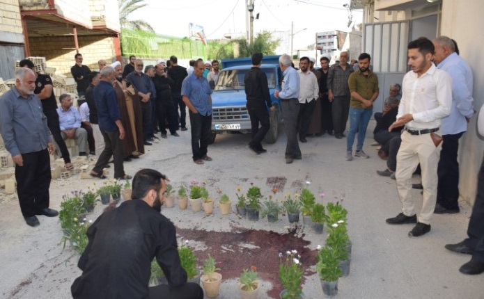 تصویر محل قتل امام جمعه شهرستان کازرون تصویر محل قتل امام جمعه شهرستان کازرون