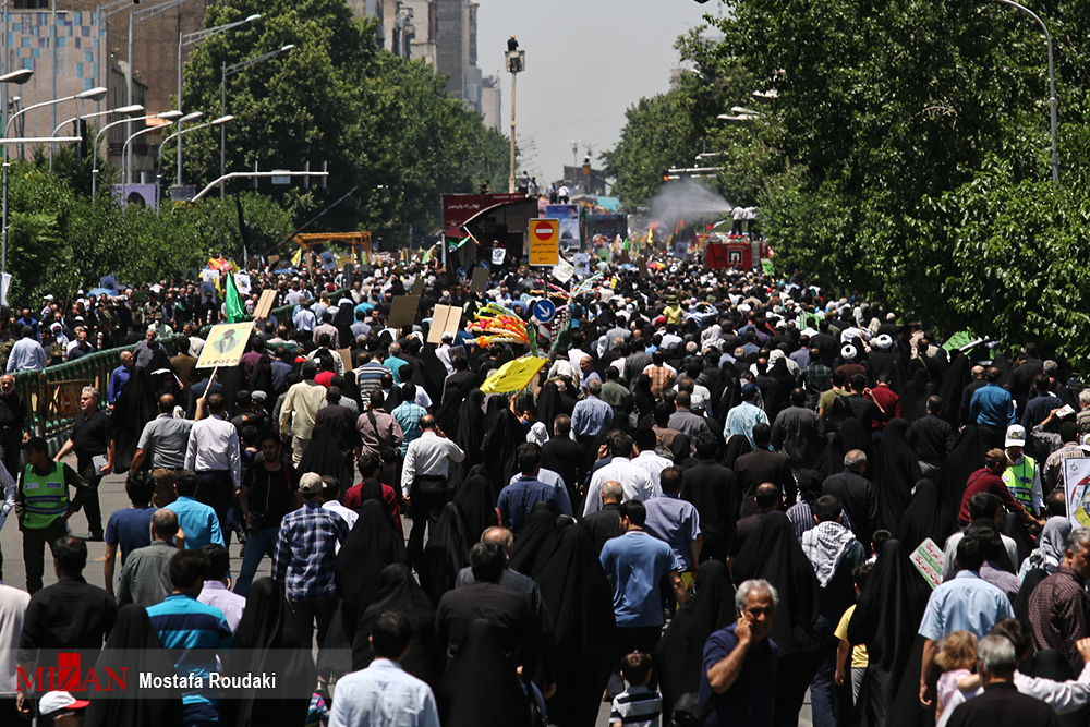آغاز راهپیمایی روز جهانی قدس تا ساعاتی دیگر در سراسر ایران اسلامی آغاز راهپیمایی روز جهانی قدس تا ساعاتی دیگر در سراسر ایران اسلامی