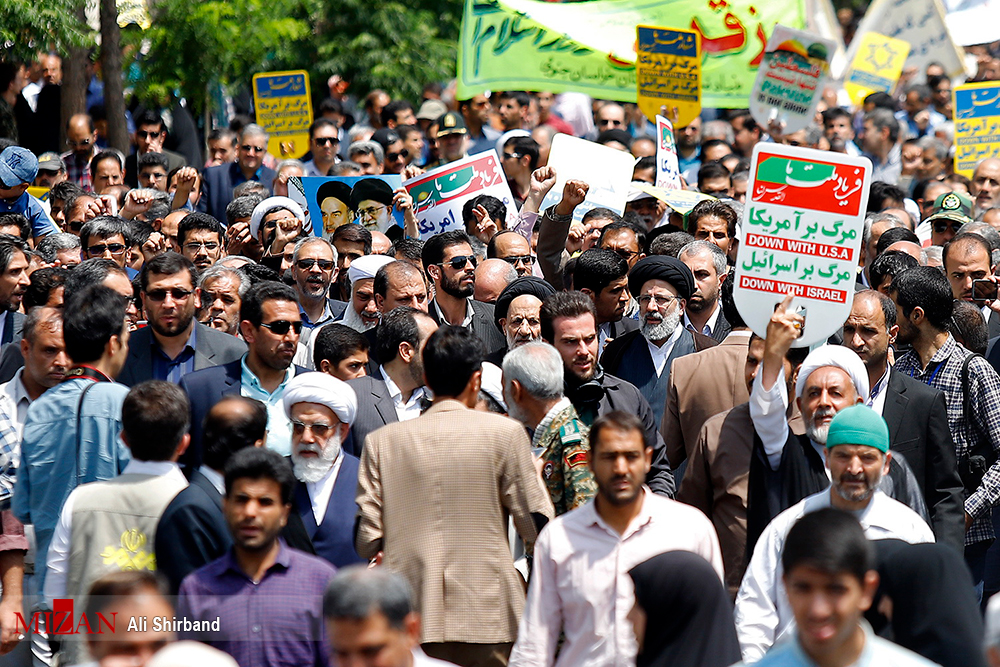 «نه» بزرگ به توطئه قرن/ طنین فریاد رهایی فلسطین در سراسر ایران اسلامی + تصاویر و حاشیهها «نه» بزرگ به توطئه قرن/ طنین فریاد رهایی فلسطین در سراسر ایران اسلامی + تصاویر و حاشیهها