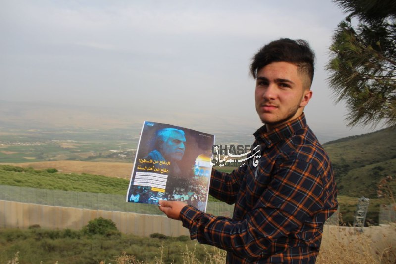 تصویری از سرلشکر سلیمانی در مرزهای لبنان و فلسطین تصویری از سرلشکر سلیمانی در مرزهای لبنان و فلسطین