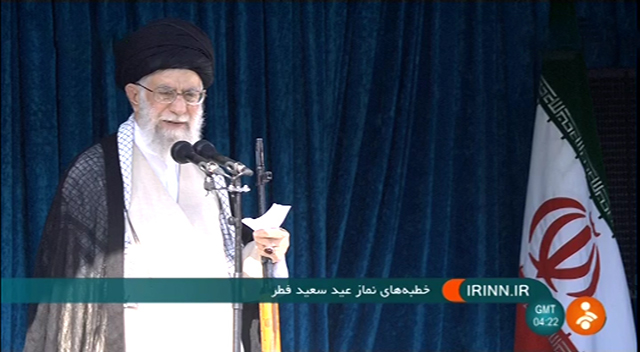 خطبههای نماز عید فطر ۹۸ به امامت رهبر انقلاب خطبههای نماز عید فطر ۹۸ به امامت رهبر انقلاب