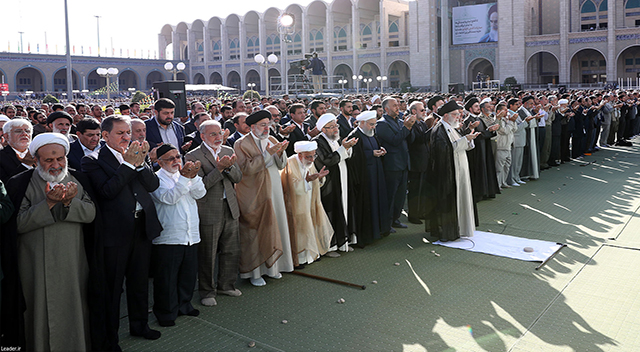 اظهارات مسئولان نظام در حاشیه نماز عید فطر اظهارات مسئولان نظام در حاشیه نماز عید فطر