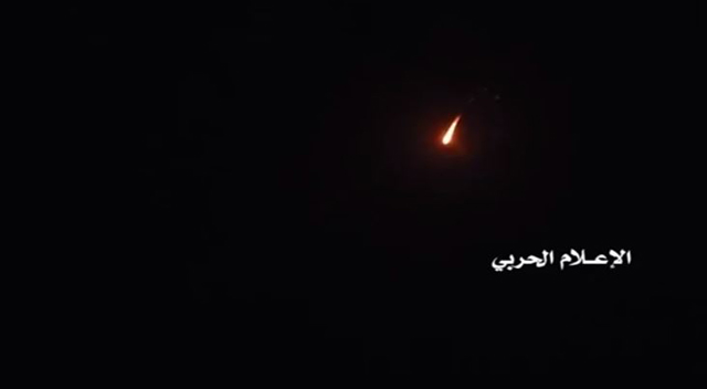 لحظه انهدام پهپاد ۵۶ میلیون دلاری آمریکایی در یمن
