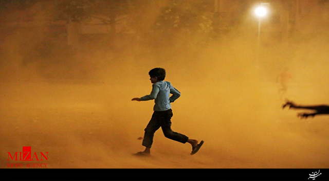 طوفان گرد و غبار در دهلی نو