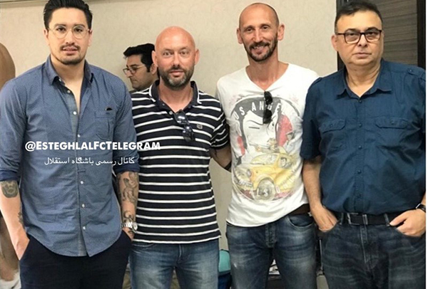 حضور بازیکنان استقلال در تستهای پزشکی ایفمارک حضور بازیکنان استقلال در تستهای پزشکی ایفمارک