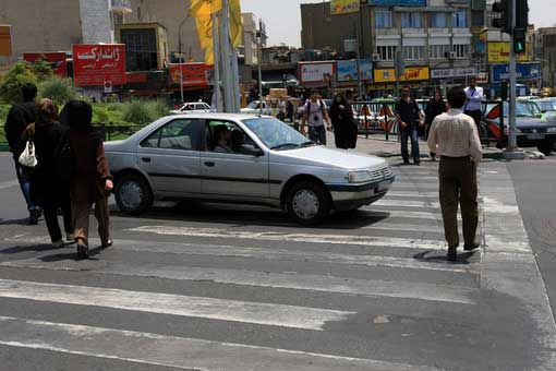 مقصر شناخته شدن عابرین پیاده