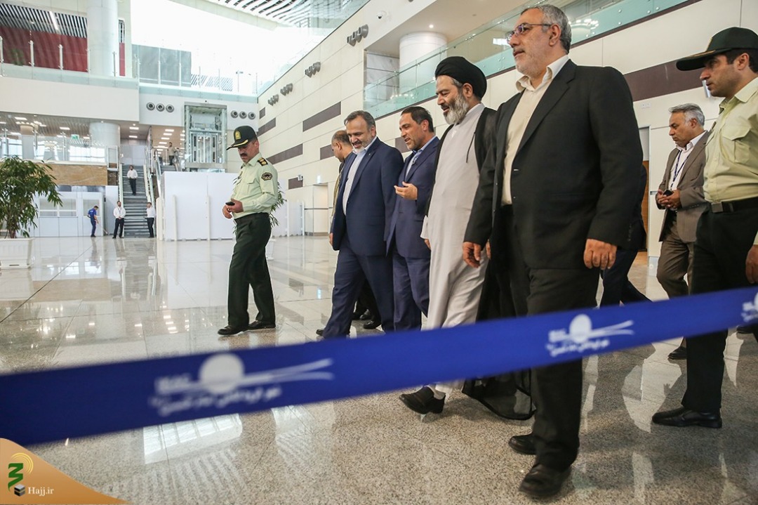 سرپرست حجاج ایرانی از ترمینال سلام فرودگاه امام بازدید کرد