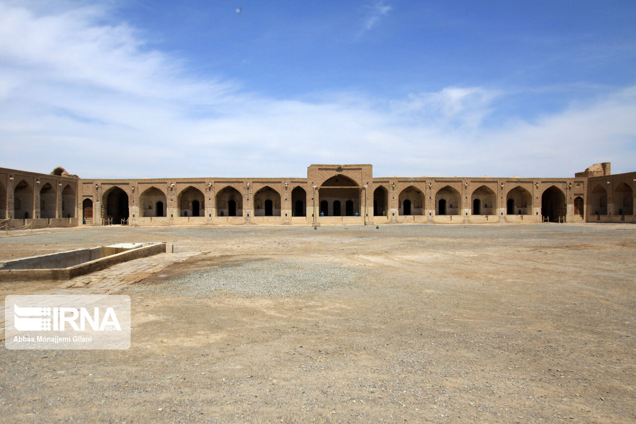 بزرگ‌ترین کاروانسرای ایران به روایت تصاویر