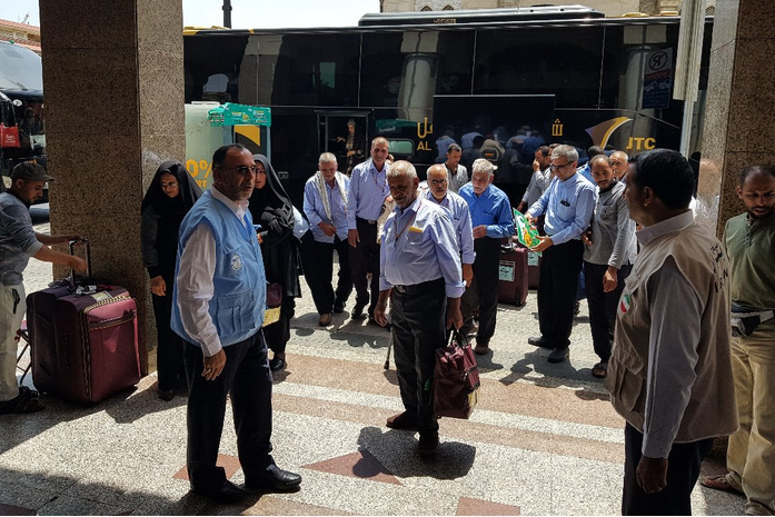 بیش از دو هزار و ۲۰۰ حاجی ایرانی وارد عربستان شدند