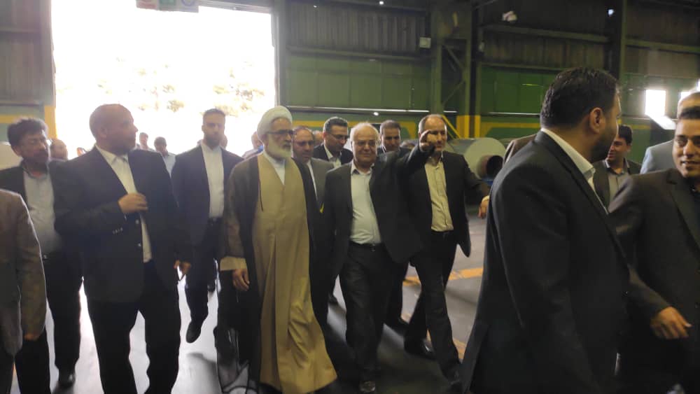 دادستان کل کشور از کارخانه آلومینیوم پارس بازدید کرد دادستان کل کشور از کارخانه آلومینیوم پارس بازدید کرد