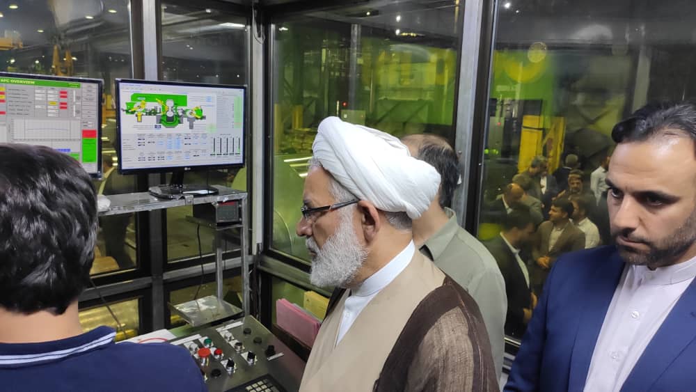 دادستان کل کشور از کارخانه آلومینیوم پارس بازدید کرد دادستان کل کشور از کارخانه آلومینیوم پارس بازدید کرد