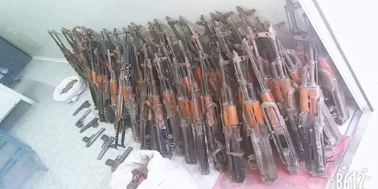 کشف و ضبط یک انبار بزرگ