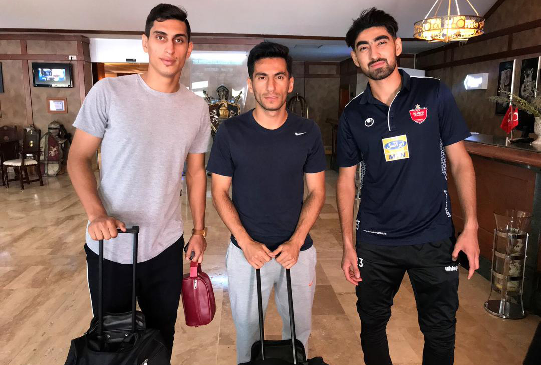 ملی‌پوشان پرسپولیس به ترکیه رسیدند